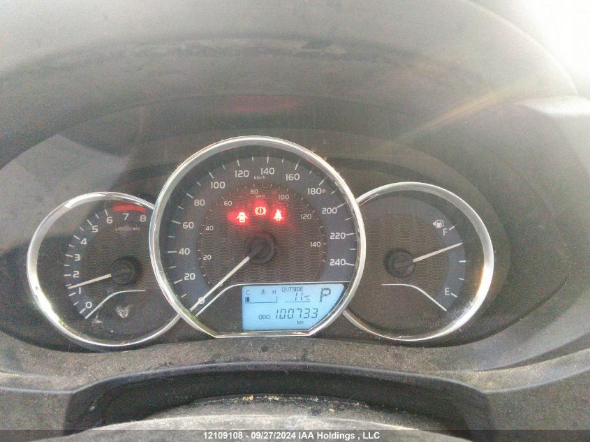 2014 Toyota Corolla L/Le/Le Pls/Prm/S/S Pls VIN: 2T1BURHE3EC222045 Lot: 12109108