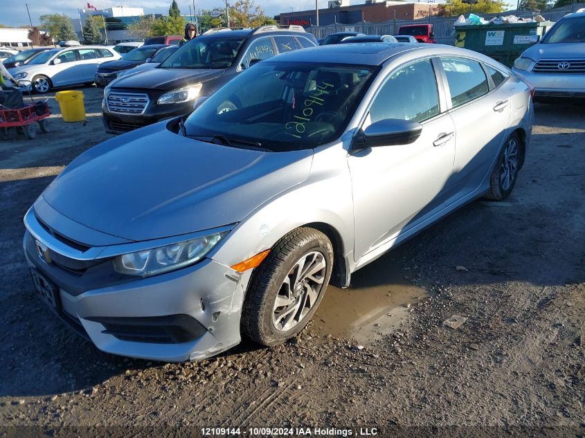 2HGFC2F71GH034747 2016 Honda Civic Ex