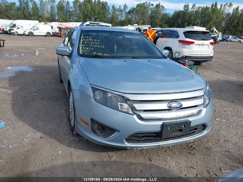 2011 Ford Fusion Hybrid VIN: 3FADP0L36BR248832 Lot: 12109154