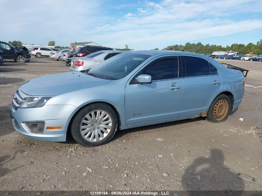 2011 Ford Fusion Hybrid VIN: 3FADP0L36BR248832 Lot: 12109154