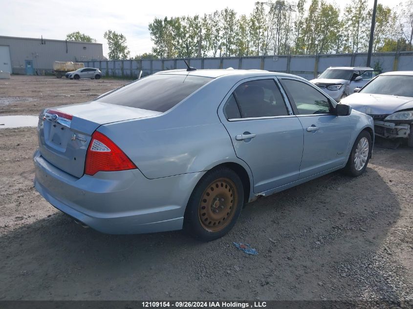 2011 Ford Fusion Hybrid VIN: 3FADP0L36BR248832 Lot: 12109154