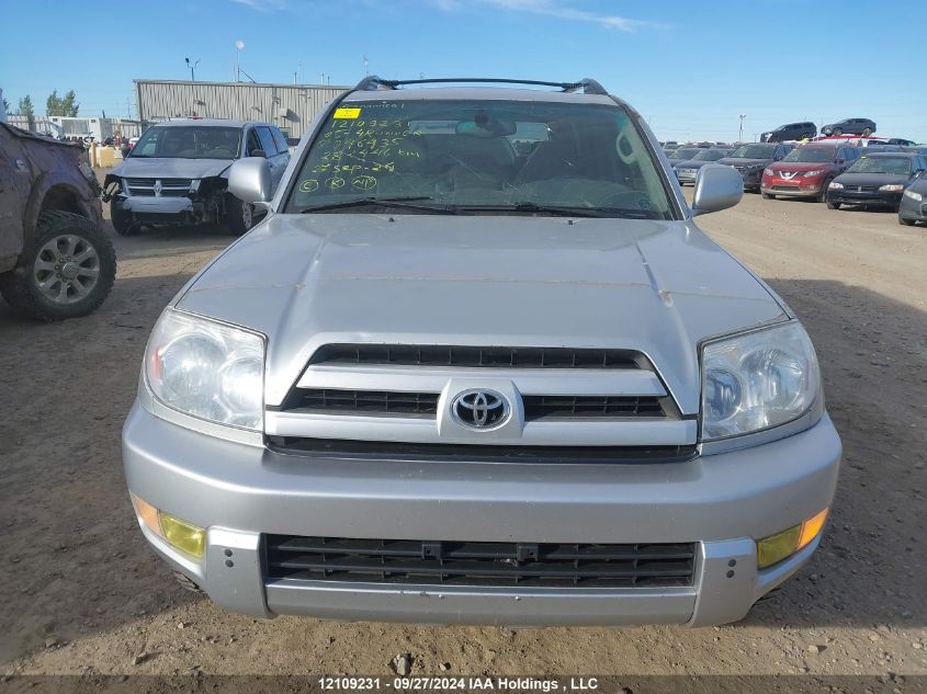 2005 Toyota 4Runner Limited V6 VIN: JTEBU17R558046435 Lot: 12109231