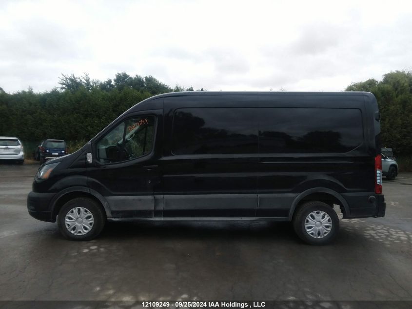 2023 Ford Transit 150 Medium Roof VIN: 1FTBW9CK7PKB56141 Lot: 12109249