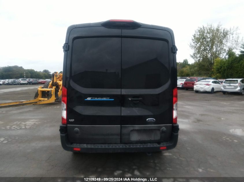 2023 Ford Transit 150 Medium Roof VIN: 1FTBW9CK7PKB56141 Lot: 12109249