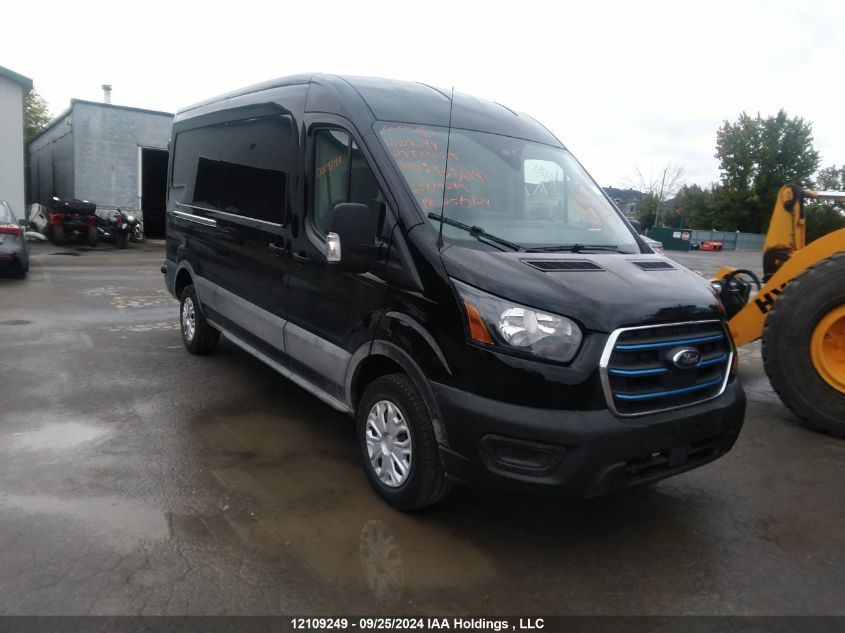 2023 Ford Transit 150 Medium Roof VIN: 1FTBW9CK7PKB56141 Lot: 12109249