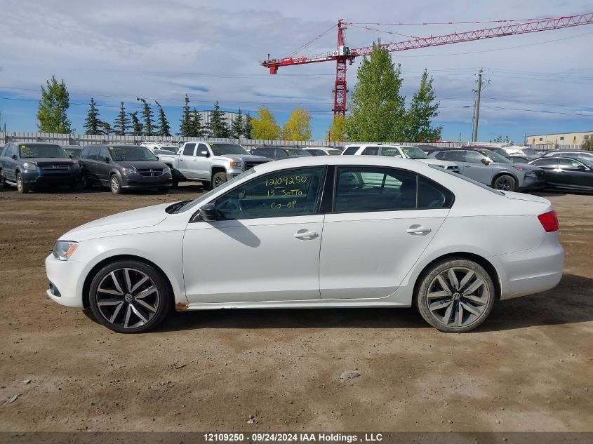 2013 Volkswagen Jetta Sedan VIN: 3VW2K7AJ3DM452995 Lot: 12109250