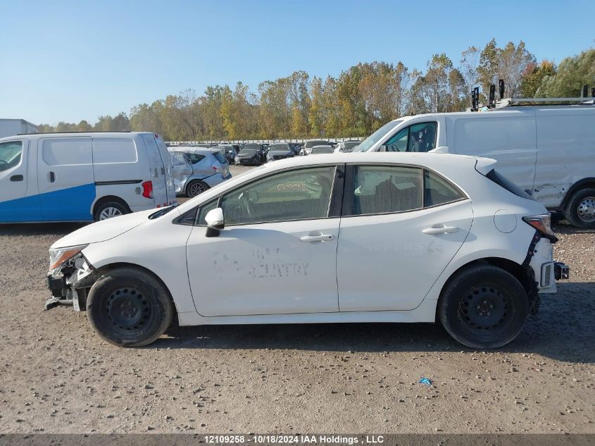 2021 Toyota Corolla Se VIN: JTNK4MBE5M3129512 Lot: 12109258