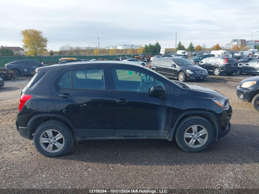 2020 Chevrolet Trax Ls VIN: KL7CJNSB9LB318310 Lot: 12109264