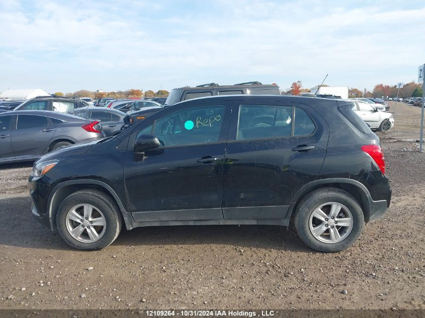 2020 Chevrolet Trax Ls VIN: KL7CJNSB9LB318310 Lot: 12109264