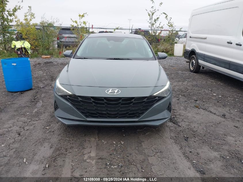 KMHLM4AGXNU354172 2022 Hyundai Elantra Sel