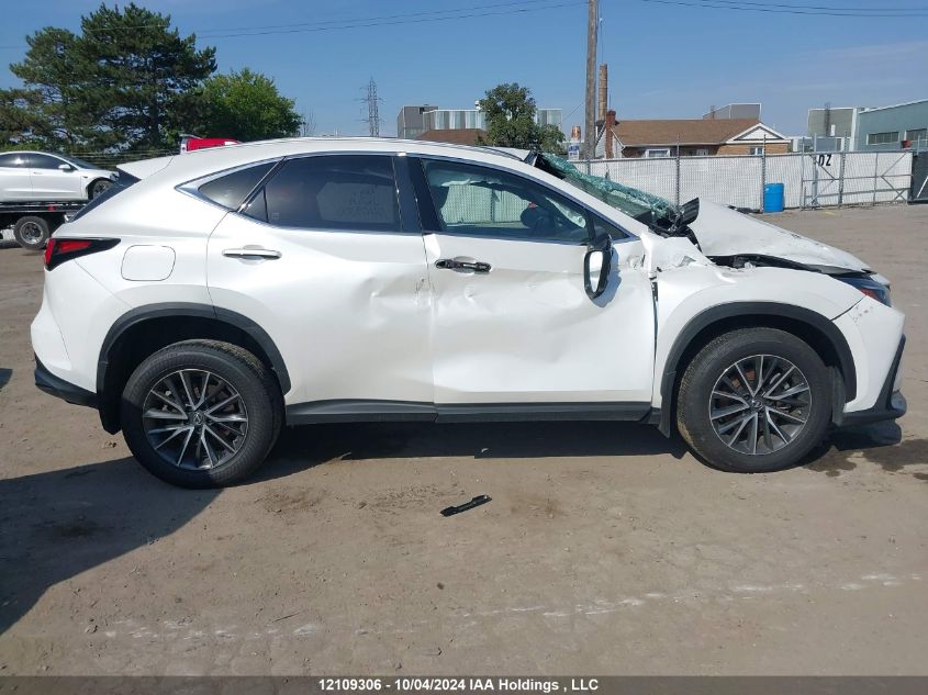 2022 Lexus Nx 450H VIN: JTJHKCFZ4N2008647 Lot: 12109306