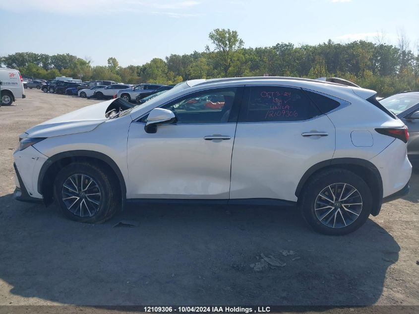 2022 Lexus Nx 450H VIN: JTJHKCFZ4N2008647 Lot: 12109306