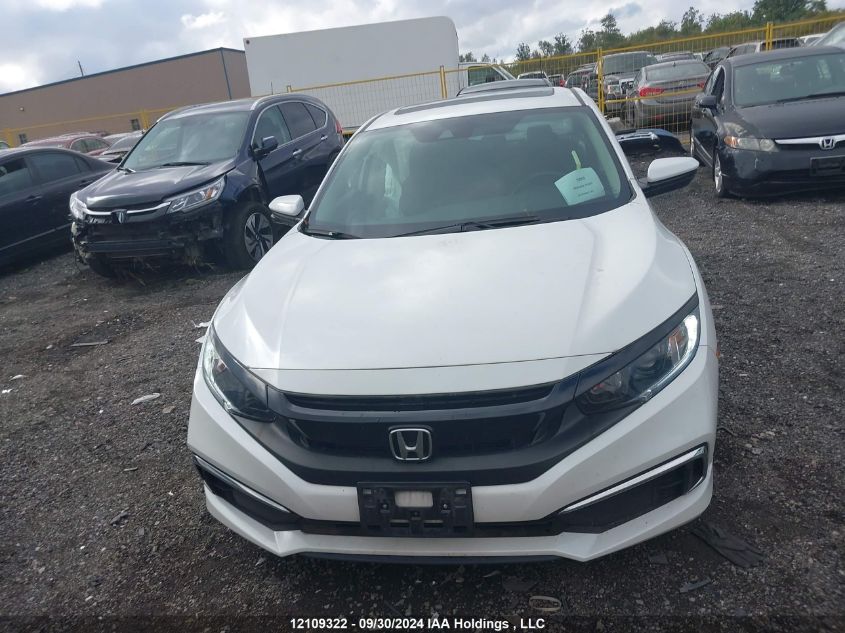 2020 Honda Civic Ex VIN: 2HGFC2F73LH017426 Lot: 12109322