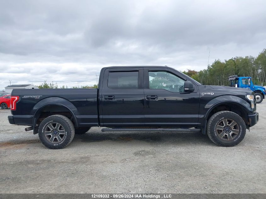 2016 Ford F150 Supercrew VIN: 1FTFW1EF8GFC42148 Lot: 12109332