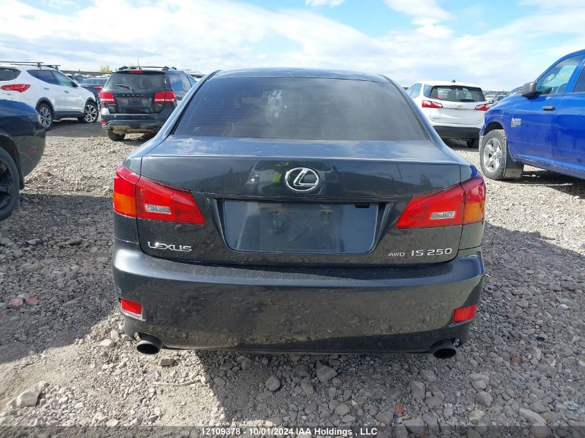 2006 Lexus Is 250 VIN: JTHCK262762002030 Lot: 12109378