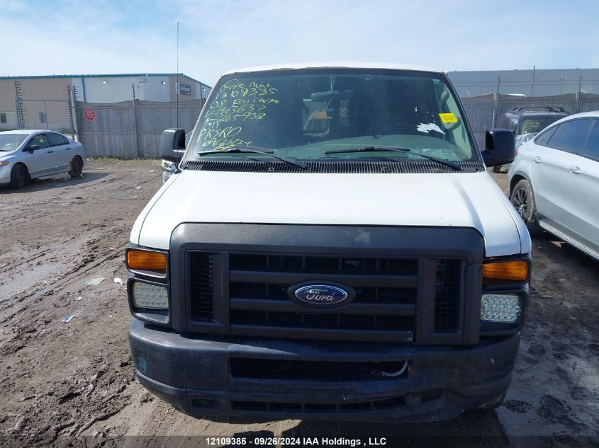 2008 Ford Econoline Cargo VIN: 1FTNE24L08DA03637 Lot: 12109385