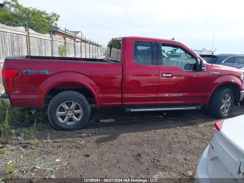 1FTEX1EP8KKD66678 2019 Ford F150 Super Cab