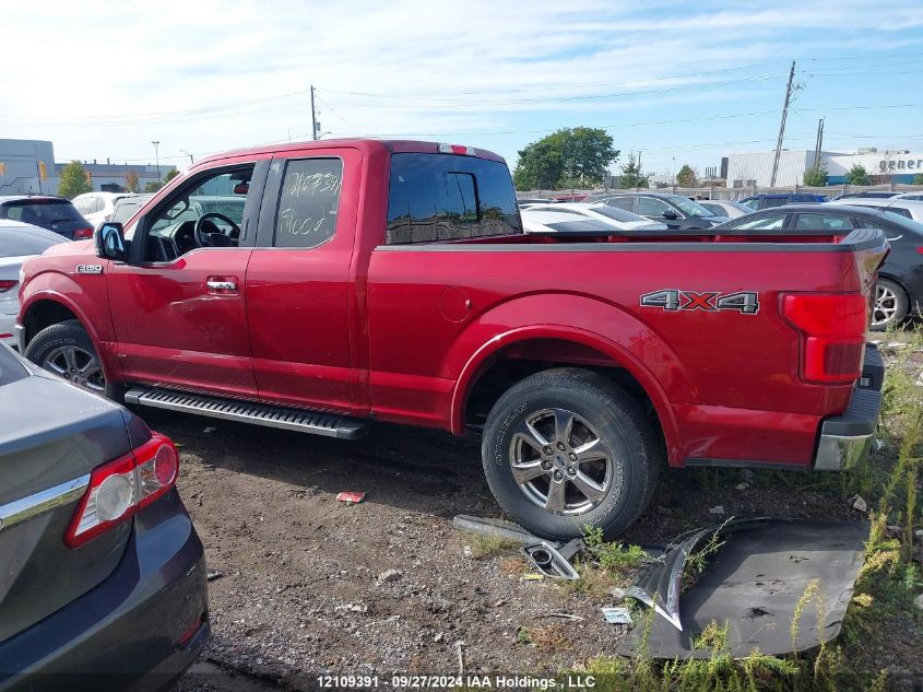 1FTEX1EP8KKD66678 2019 Ford F150 Super Cab