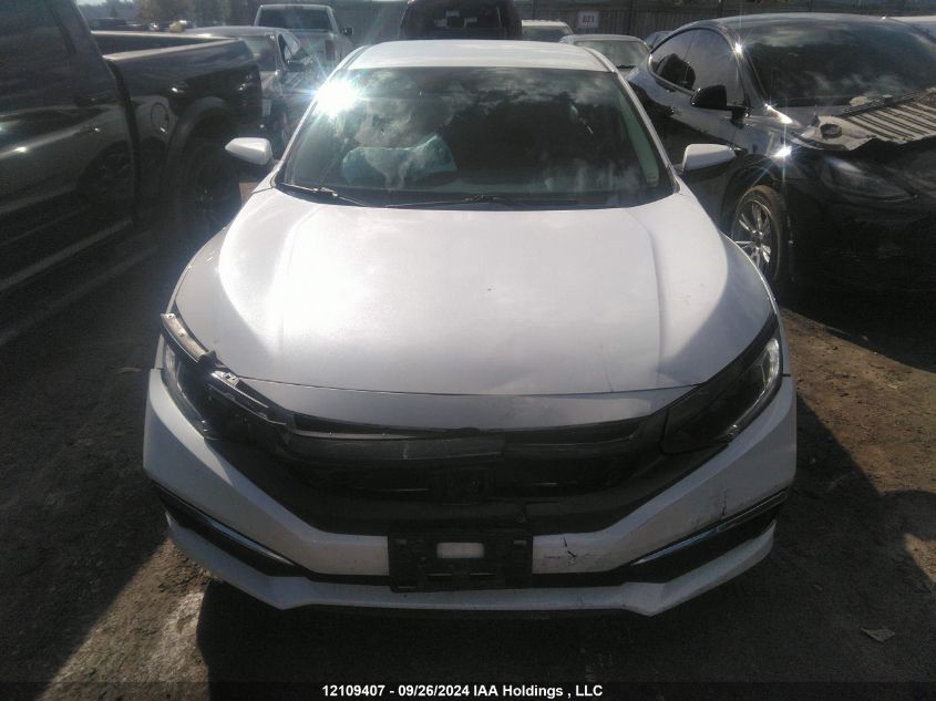 2020 Honda Civic VIN: 2HGFC2F54LH013027 Lot: 12109407