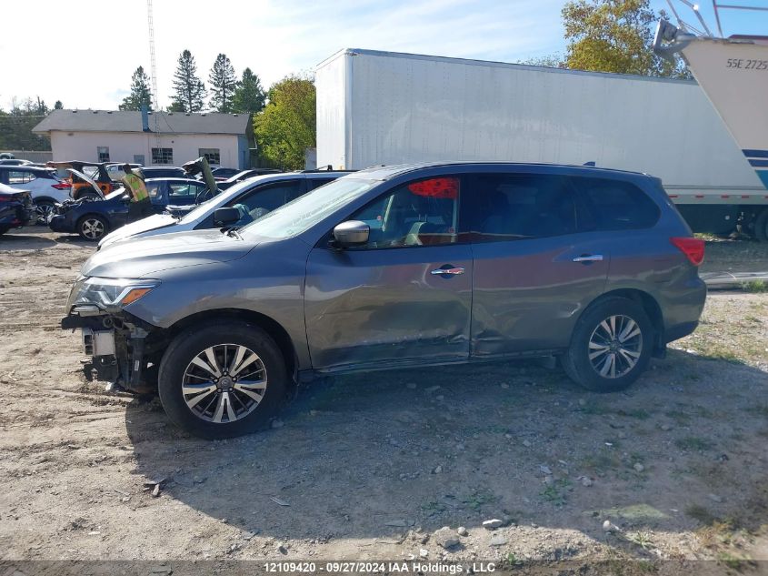 2019 Nissan Pathfinder VIN: 5N1DR2MM7KC604867 Lot: 12109420