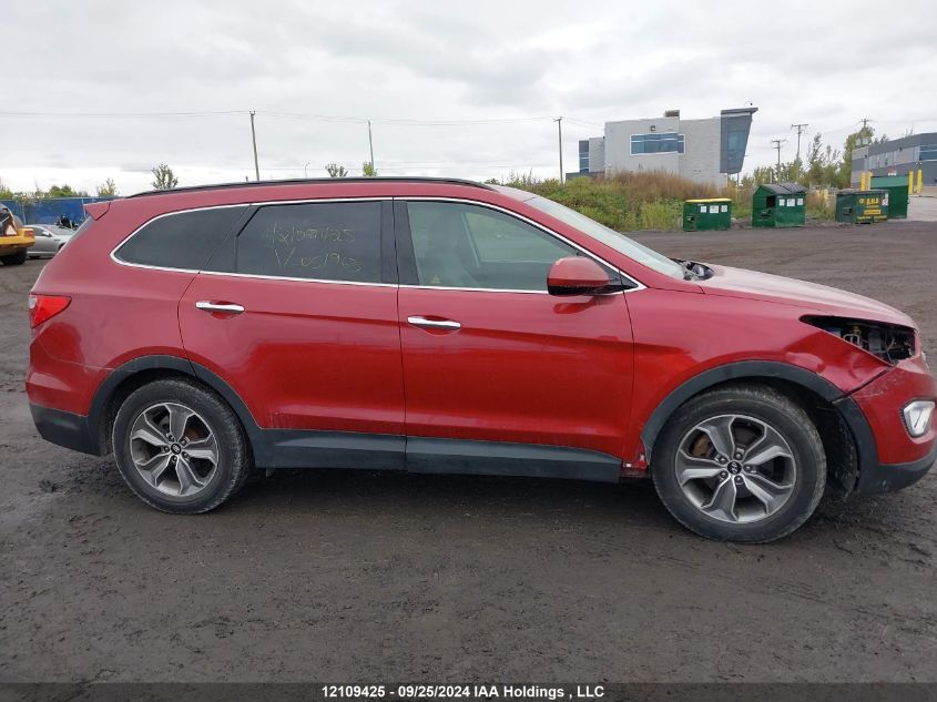 2014 Hyundai Santa Fe Xl VIN: KM8SM4HF4EU051963 Lot: 12109425