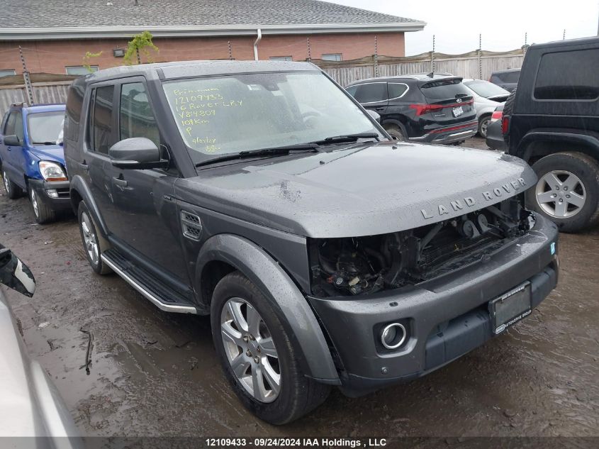 2016 Land Rover Lr4 VIN: SALAG2V61GA814809 Lot: 12109433