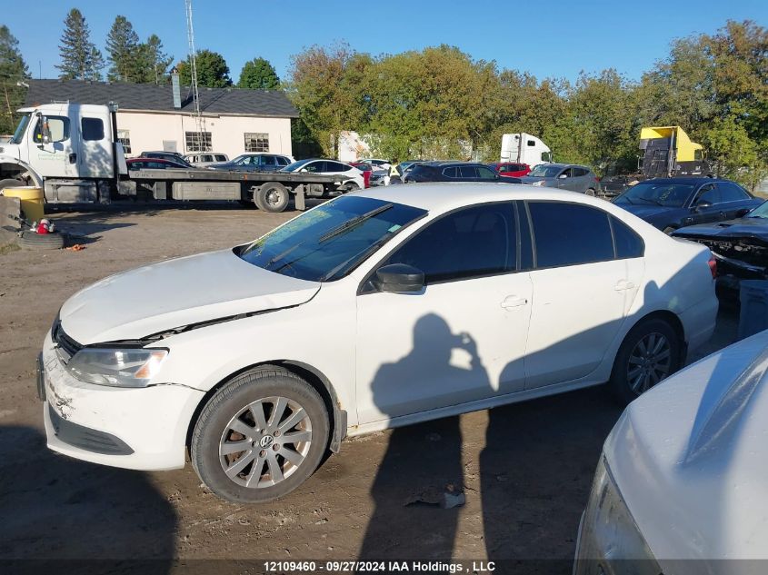 2013 Volkswagen Jetta Sedan VIN: 3VW1K7AJ0DM249395 Lot: 12109460