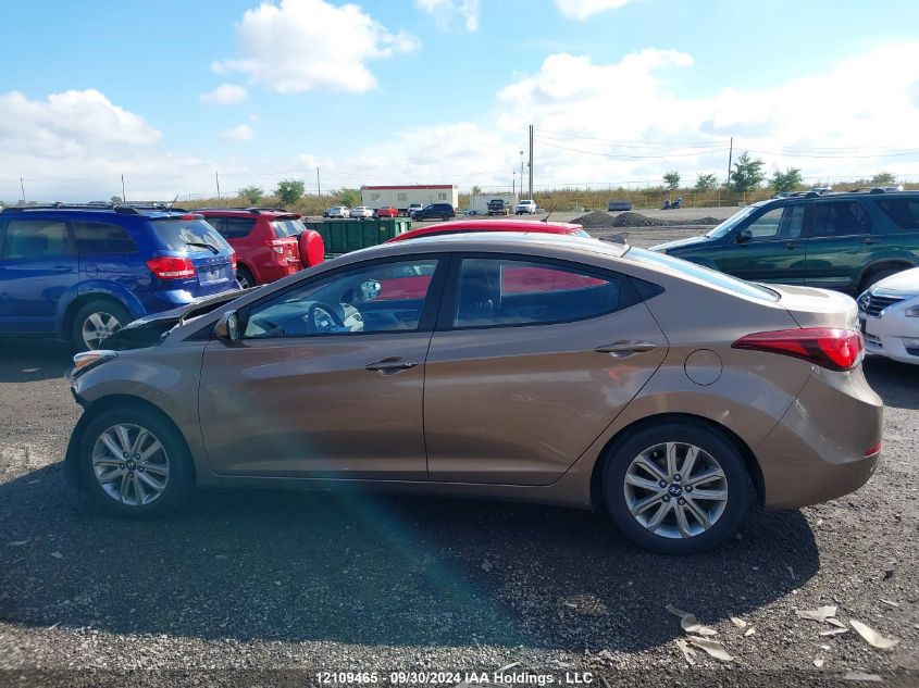 KMHDH4AE2GU570902 2016 Hyundai Elantra Sport Appearance