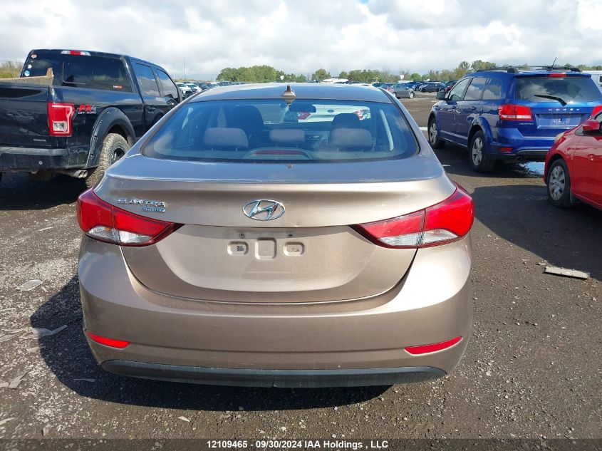 KMHDH4AE2GU570902 2016 Hyundai Elantra Sport Appearance