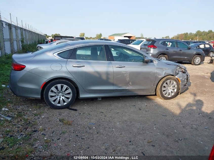 2016 Chrysler 200 Lx VIN: 1C3CCCFBXGN197811 Lot: 12109504