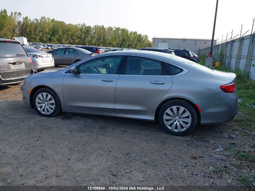 2016 Chrysler 200 Lx VIN: 1C3CCCFBXGN197811 Lot: 12109504