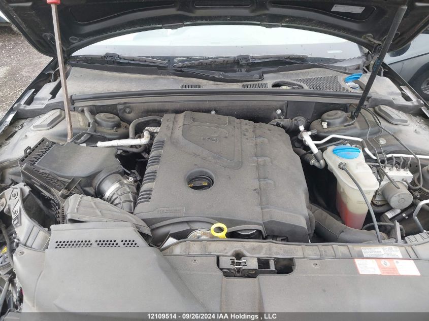 2009 Audi A4 2.0T Quattro VIN: WAULF68K19N015835 Lot: 12109514