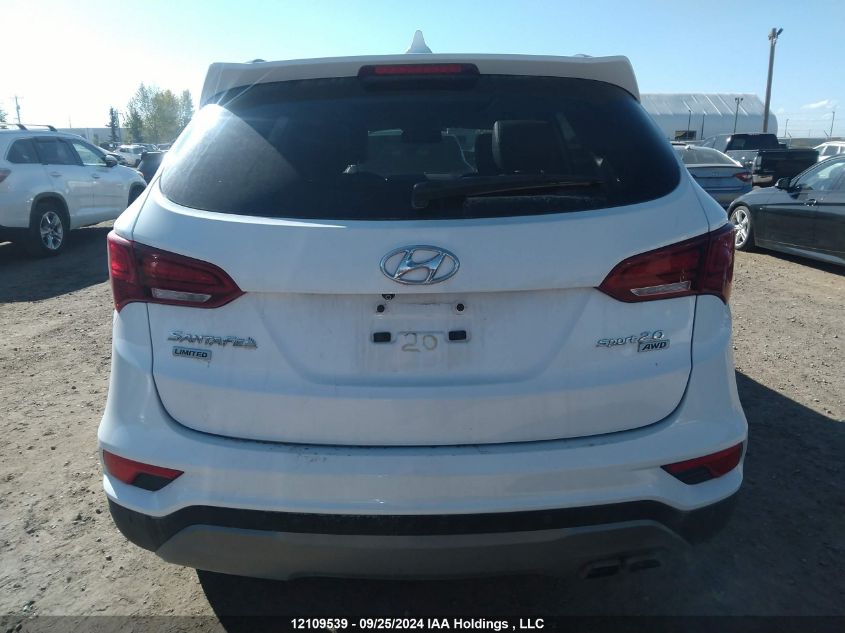 2018 Hyundai Santa Fe Sport VIN: 5NMZUDLA7JH074220 Lot: 12109539