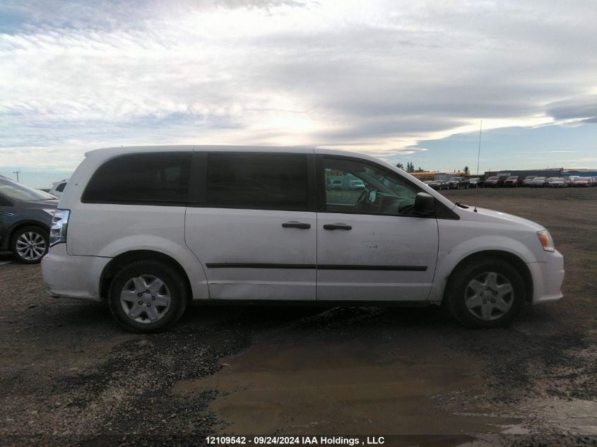 2013 Dodge Grand Caravan Se VIN: 2C4RDGBG7DR624064 Lot: 12109542