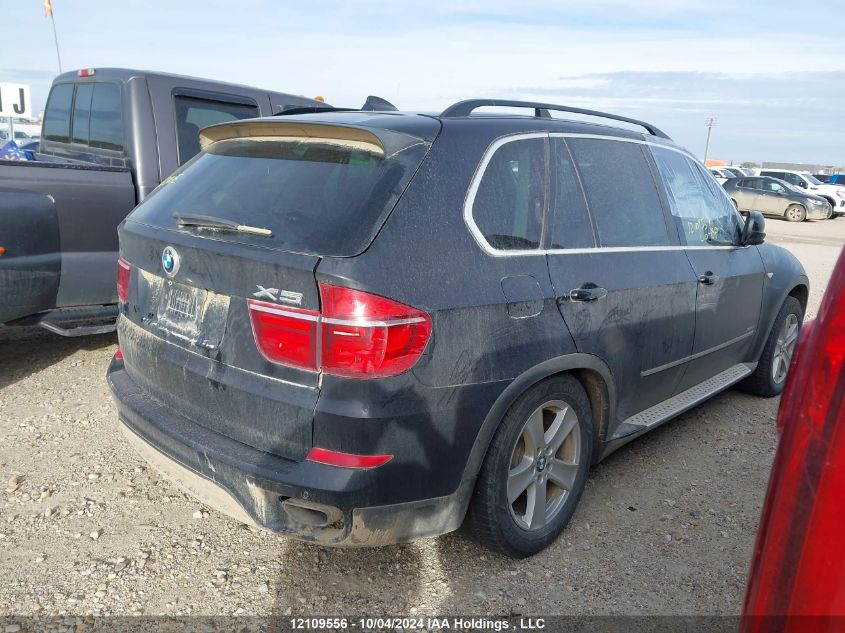 2011 BMW X5 VIN: 5UXZV8C51BL420283 Lot: 12109556