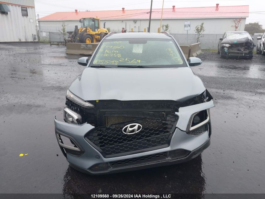 2019 Hyundai Kona 2.0L Essential VIN: KM8K12AA0KU203518 Lot: 12109560