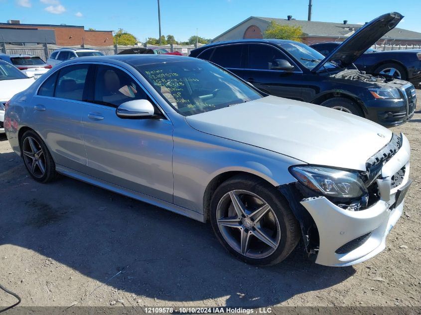 2016 Mercedes-Benz C-Class VIN: 55SWF4KB3GU115328 Lot: 12109578