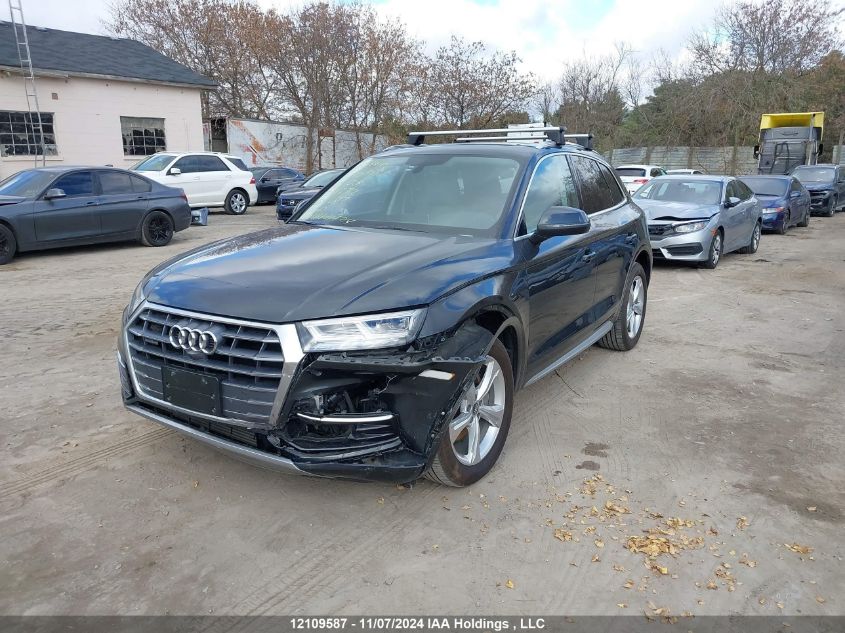 2018 Audi Q5 VIN: WA1BNAFY3J2219872 Lot: 12109587