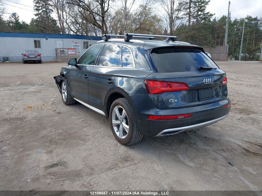 2018 Audi Q5 VIN: WA1BNAFY3J2219872 Lot: 12109587