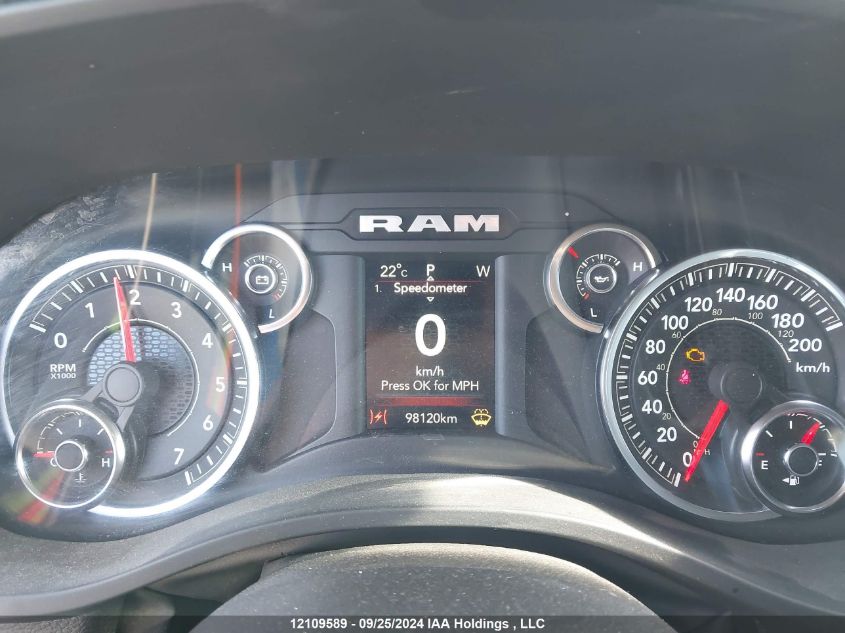 2023 Ram 1500 Big Horn/Lone Star VIN: 1C6RRFFG2PN573412 Lot: 12109589