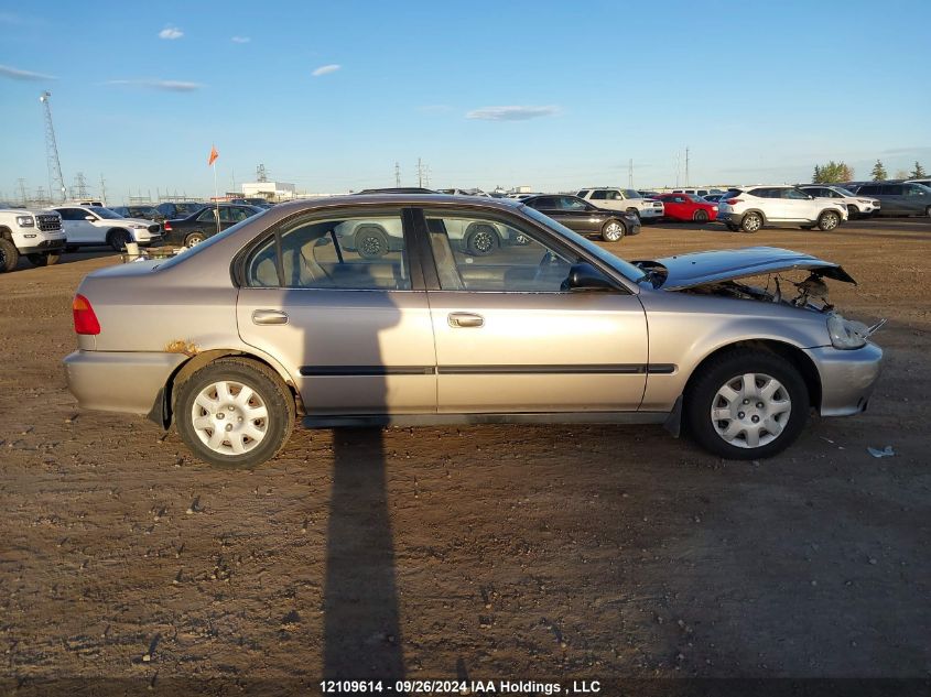 2000 Honda Civic VIN: 2HGEJ6616YH916843 Lot: 12109614