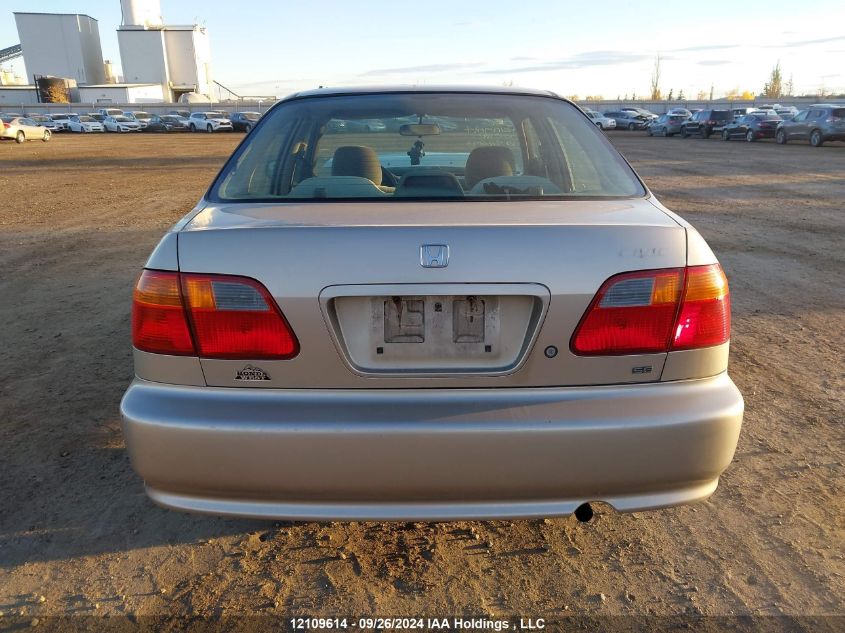 2000 Honda Civic VIN: 2HGEJ6616YH916843 Lot: 12109614