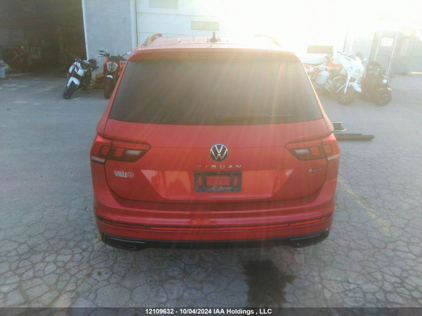 2024 Volkswagen Tiguan VIN: 3VV8B7AX4RM036366 Lot: 12109632