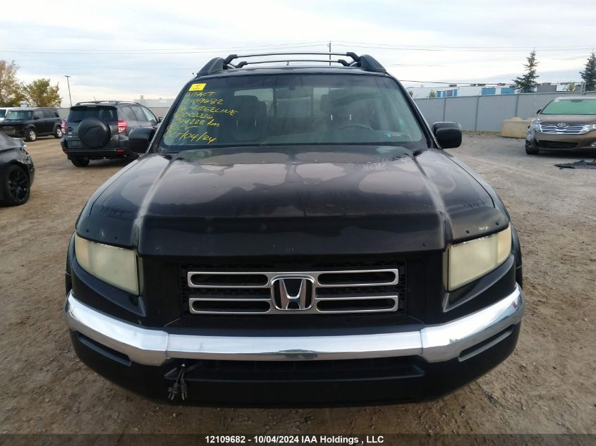 2006 Honda Ridgeline VIN: 2HJYK16556H003336 Lot: 12109682