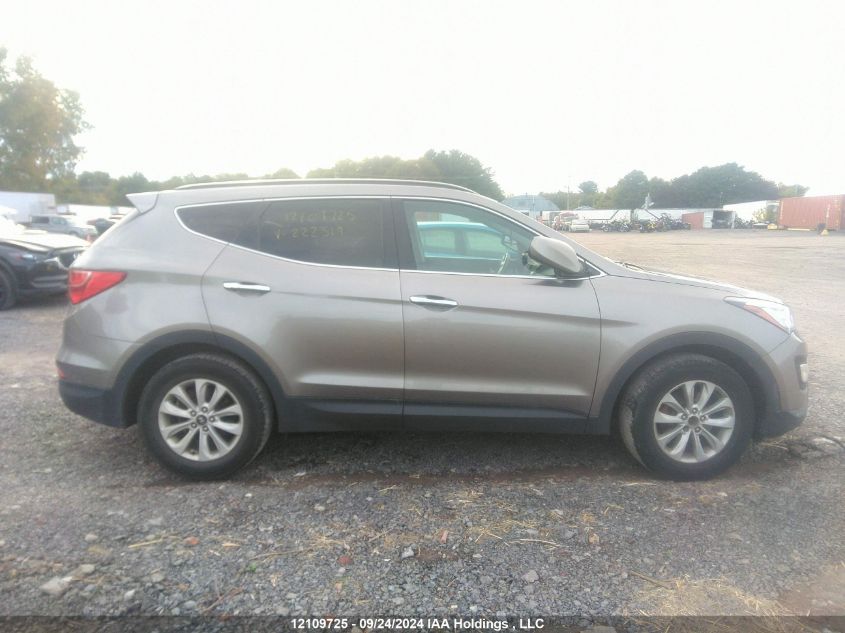 2014 Hyundai Santa Fe Sport VIN: 5XYZU3LB7EG222319 Lot: 12109725