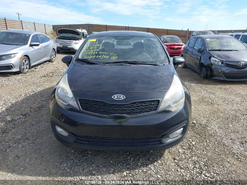 KNADM4A32C6076811 2012 Kia Rio