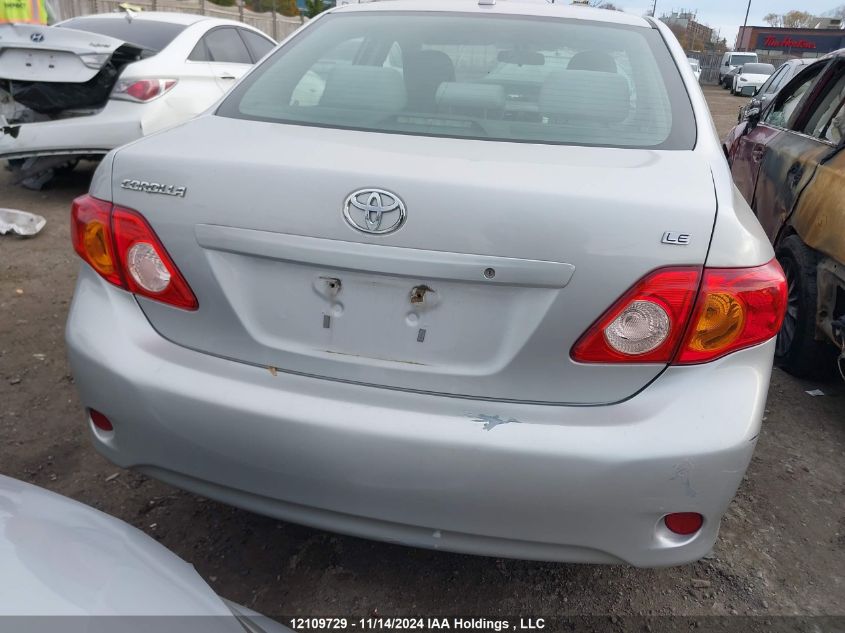 2010 Toyota Corolla VIN: 2T1BU4EEXAC279182 Lot: 12109729