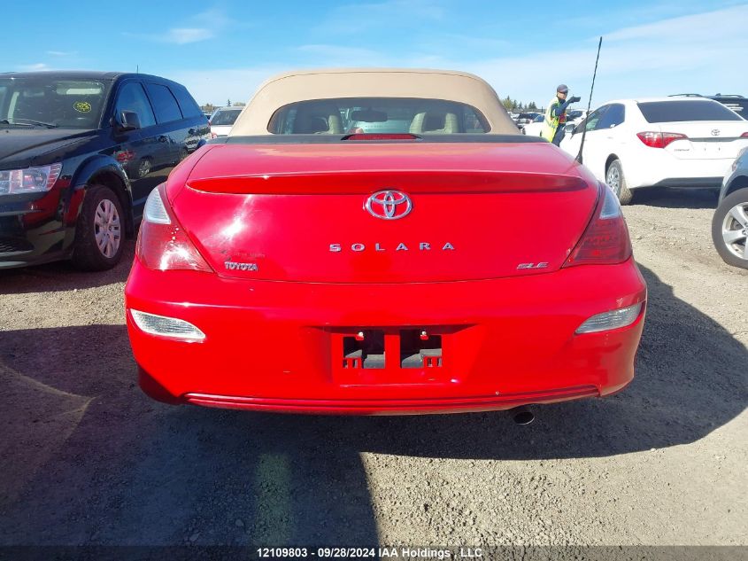 2007 Toyota Solara Sle V6/Sport V6 VIN: 4T1FA38P37U109254 Lot: 12109803