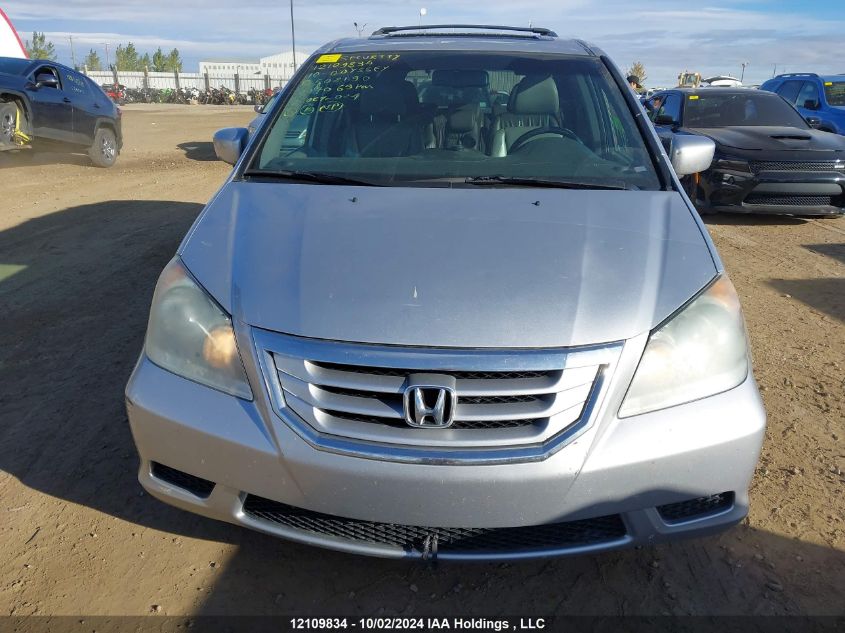 2010 Honda Odyssey Exl VIN: 5FNRL3H72AB502190 Lot: 12109834