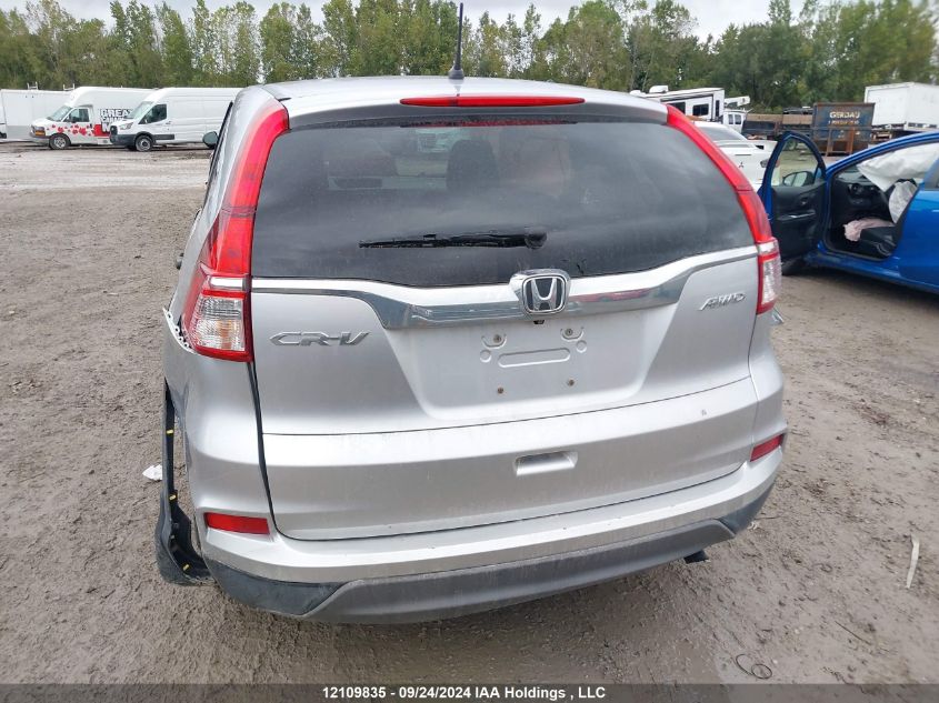 2015 Honda Cr-V Lx VIN: 2HKRM4H31FH112478 Lot: 12109835